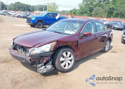 2010 Honda Accord 2.4 Ex-L из США, поврежденный, VIN 1HGCP2F89AA014915